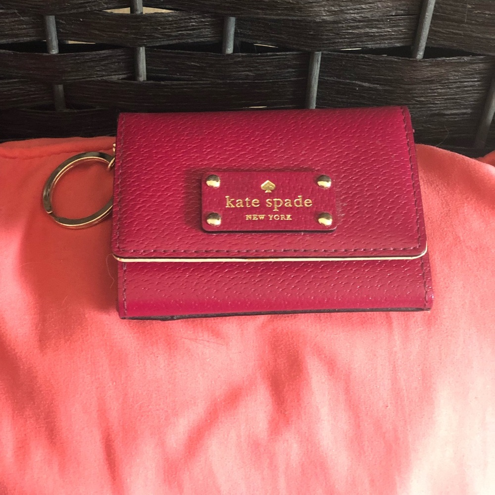 Pink Kate Spade wallet